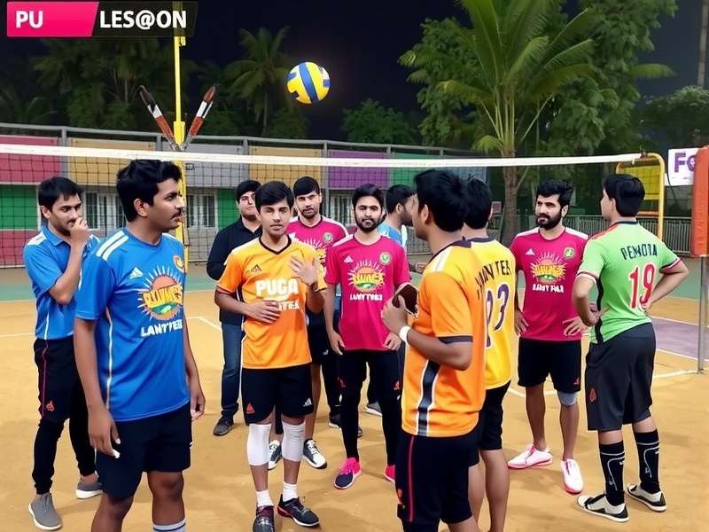 Volley Power Punjab Game Screenshot