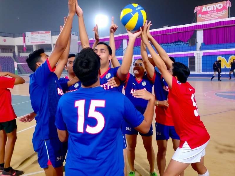 Volley Power Punjab Team Celebration